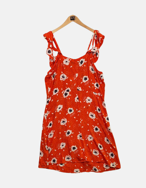 Orange Dress fril FM